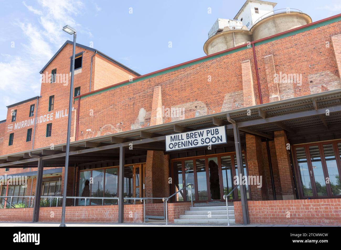 Wagga Wagga and Murimbidgee former flour mill milling brick building