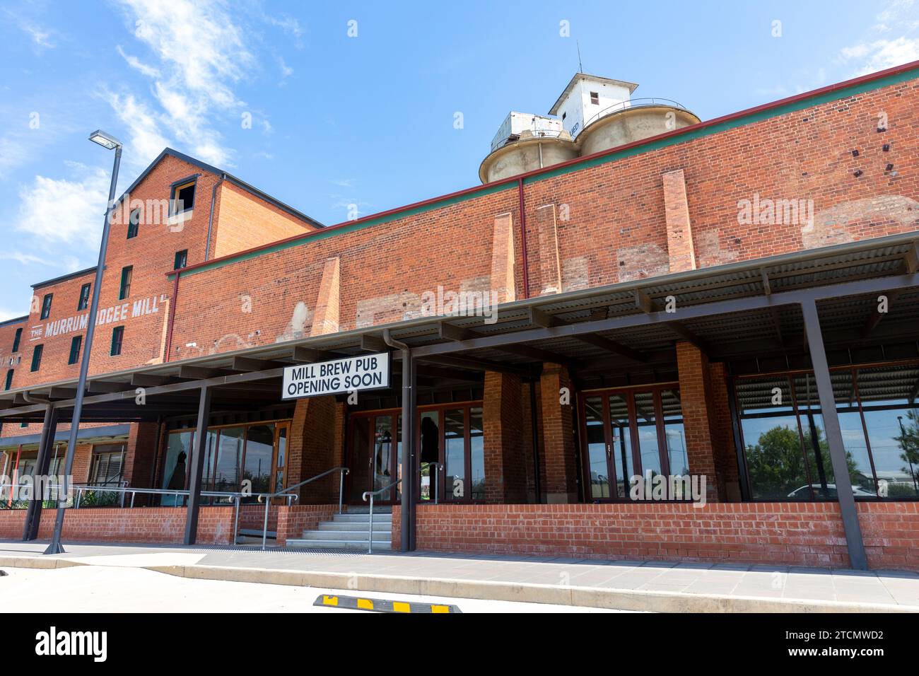 Wagga Wagga and Murimbidgee former flour mill milling brick building