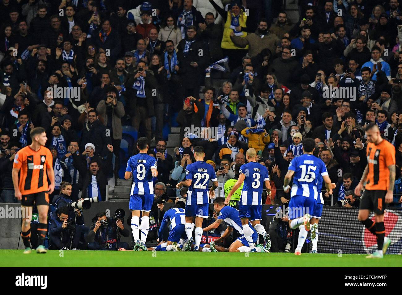 Porto, Portugal. 13th Dec, 2023. Dragao Stadium, Champions League 2023/ ...