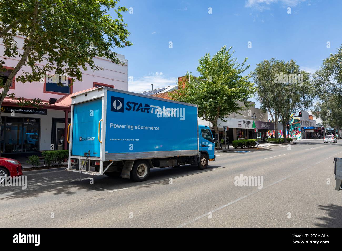 Australia Post Startrack vehicle in Wagga Wagga, Startrack are the