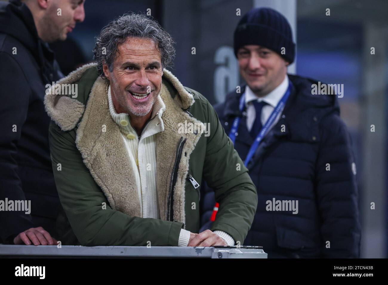 Fabio Galante seen during the UEFA Champions League 2023/24 Group Stage - Group D football match between FC Internazionale and Real Sociedad de Futbol at Giuseppe Meazza Stadium. Final score; FC Internazionale 0 - 0 Real Sociedad de Futbol. Stock Photo