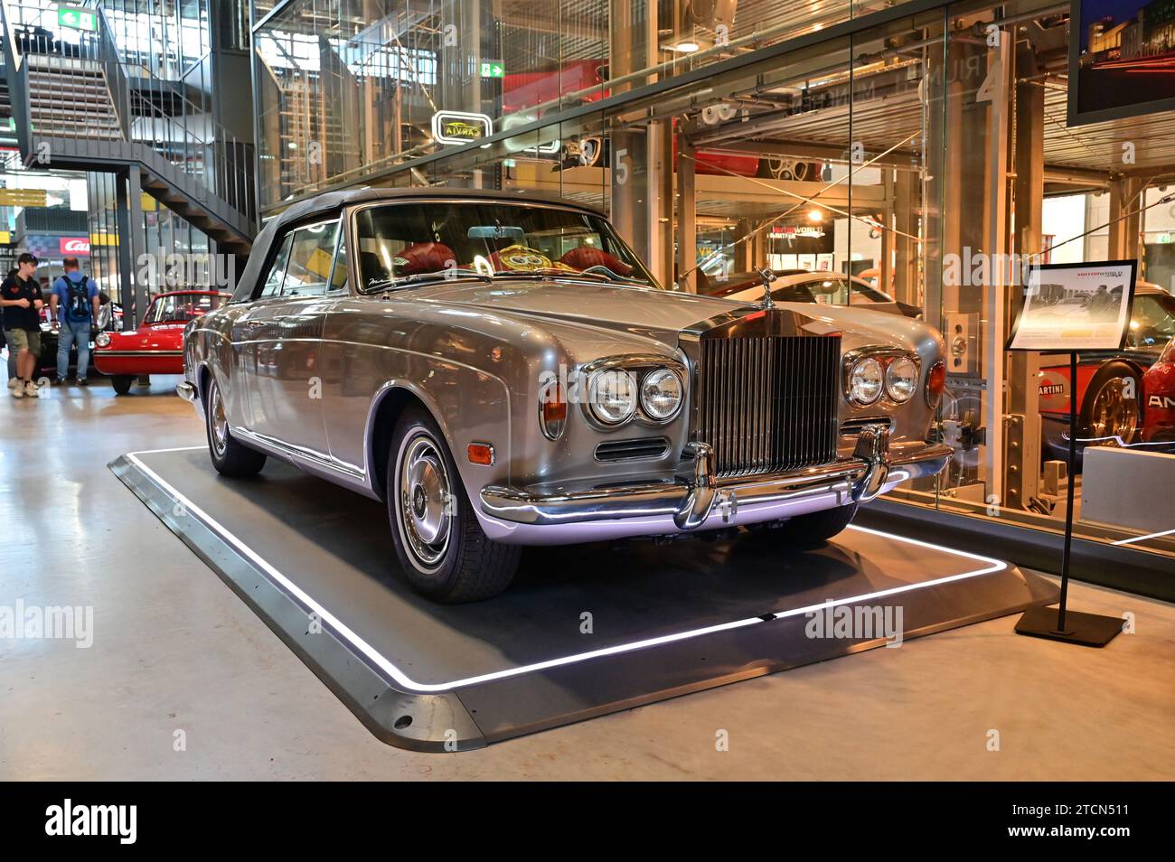 Motorworld in Munich center for exclusive cars as well as vintage and