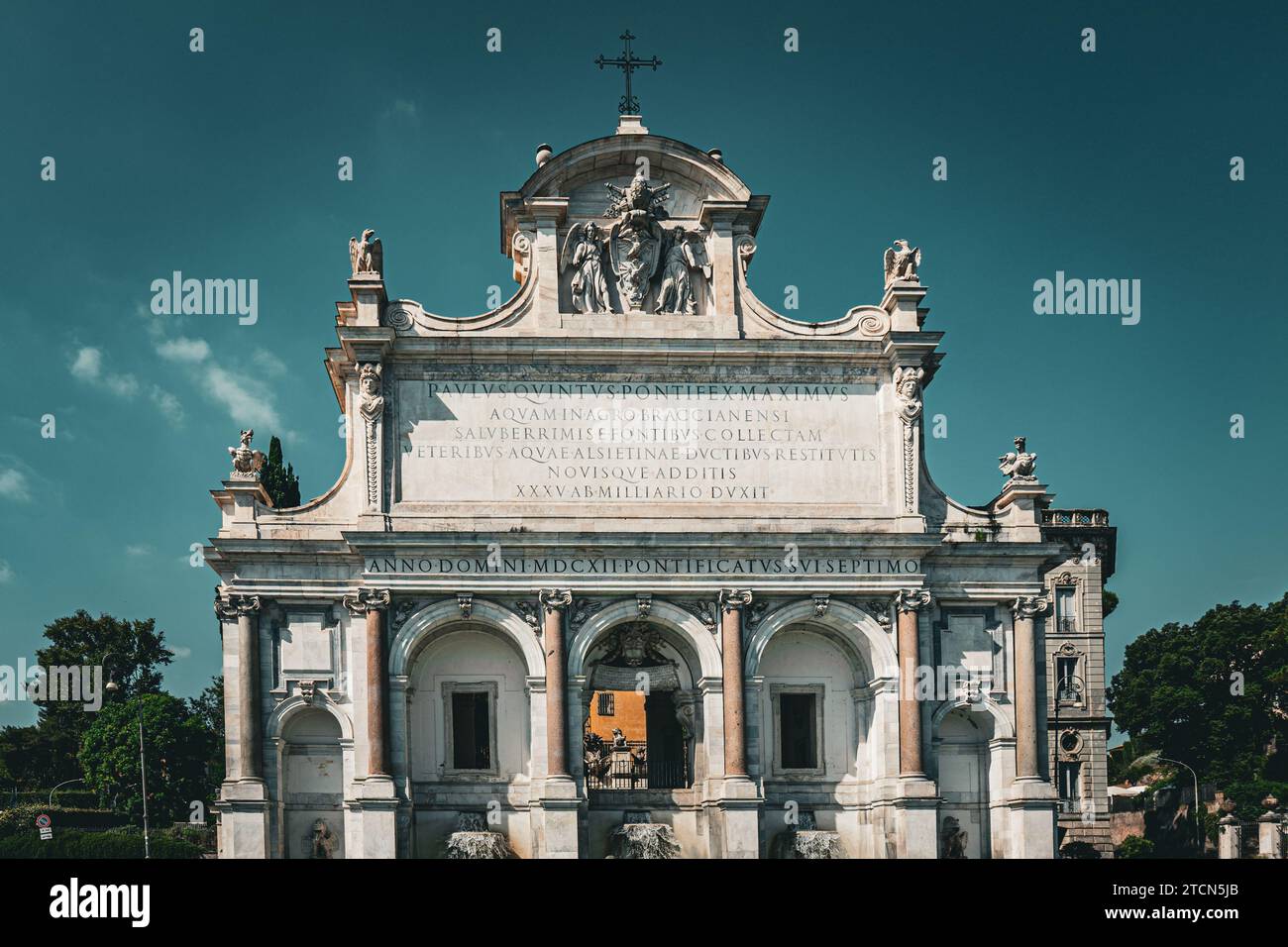 The Fontana dell'Aqua Paola also known as Il Fontanone (