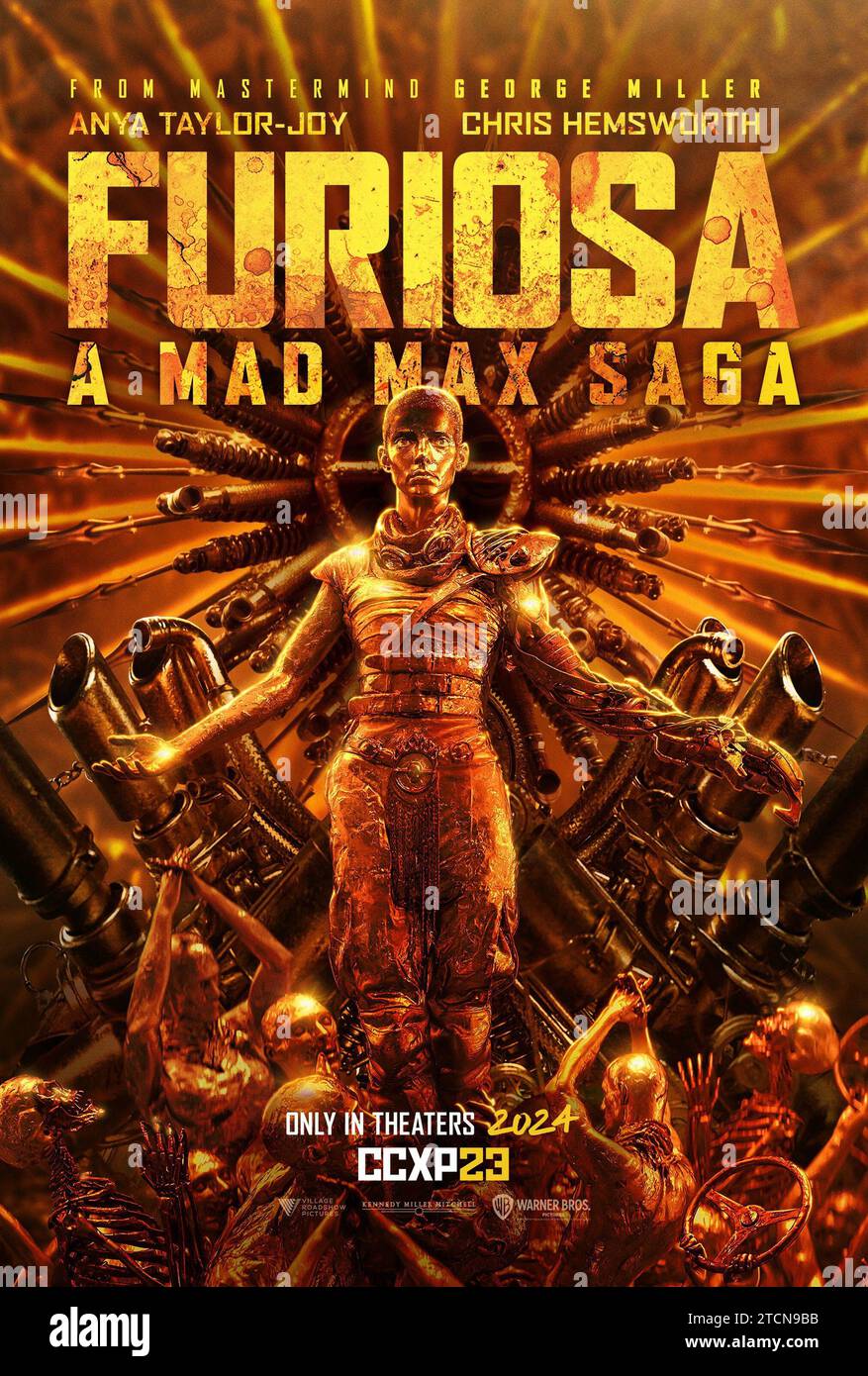 FURIOSA A MAD MAX SAGA, (aka FURIOSA), poster, Anya TaylorJoy, 2025