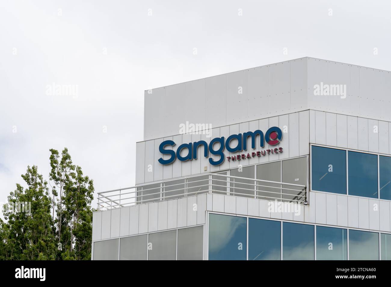 Sangamo Therapeutics headquarters in Brisbane, California, USA Stock Photo