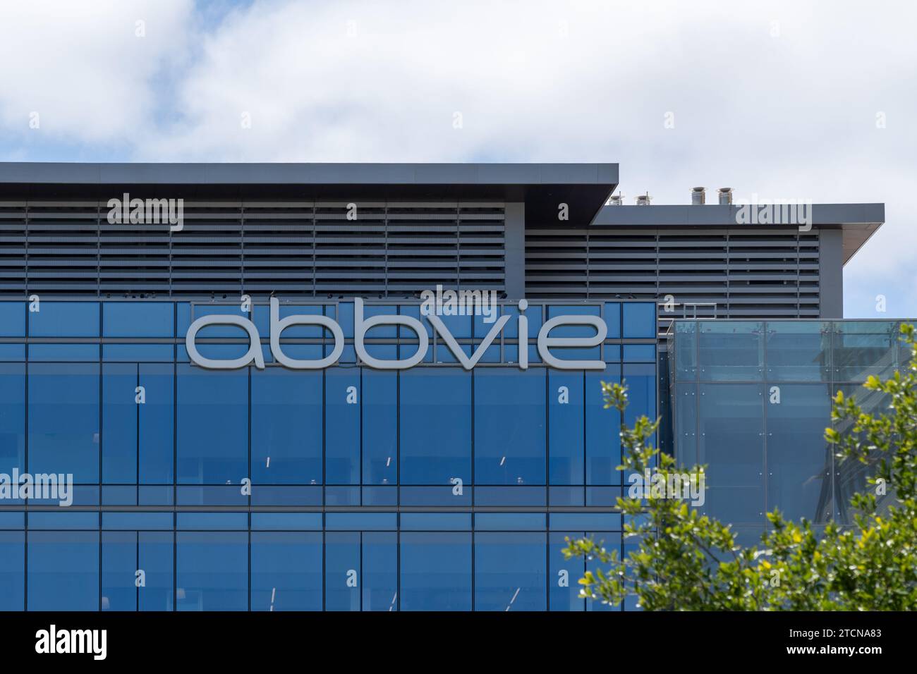 AbbVie’s facility in South San Francisco, California, USA Stock Photo