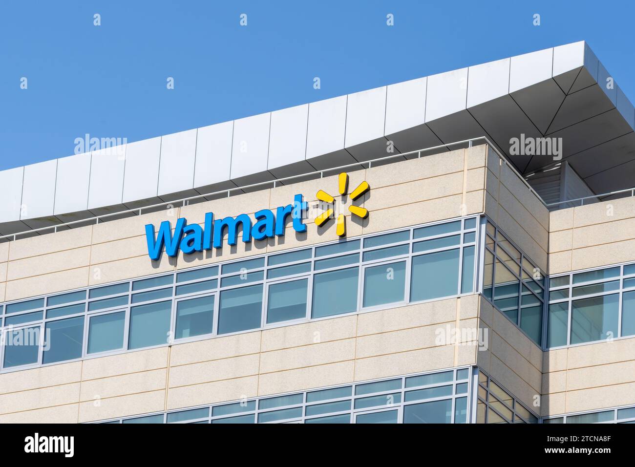 Walmart Corporate office building in San Bruno, California