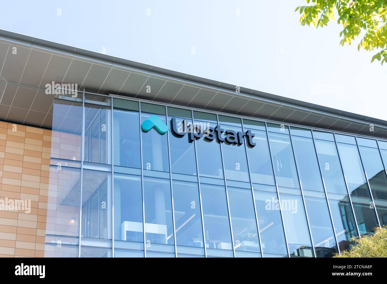 Upstart headquarters in San Mateo, CA, USA Stock Photo