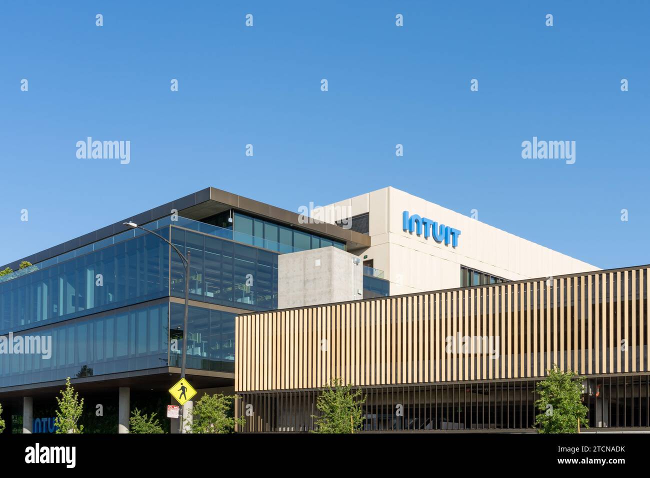 Intuit headquarters in Mountain View, California, USA Stock Photo