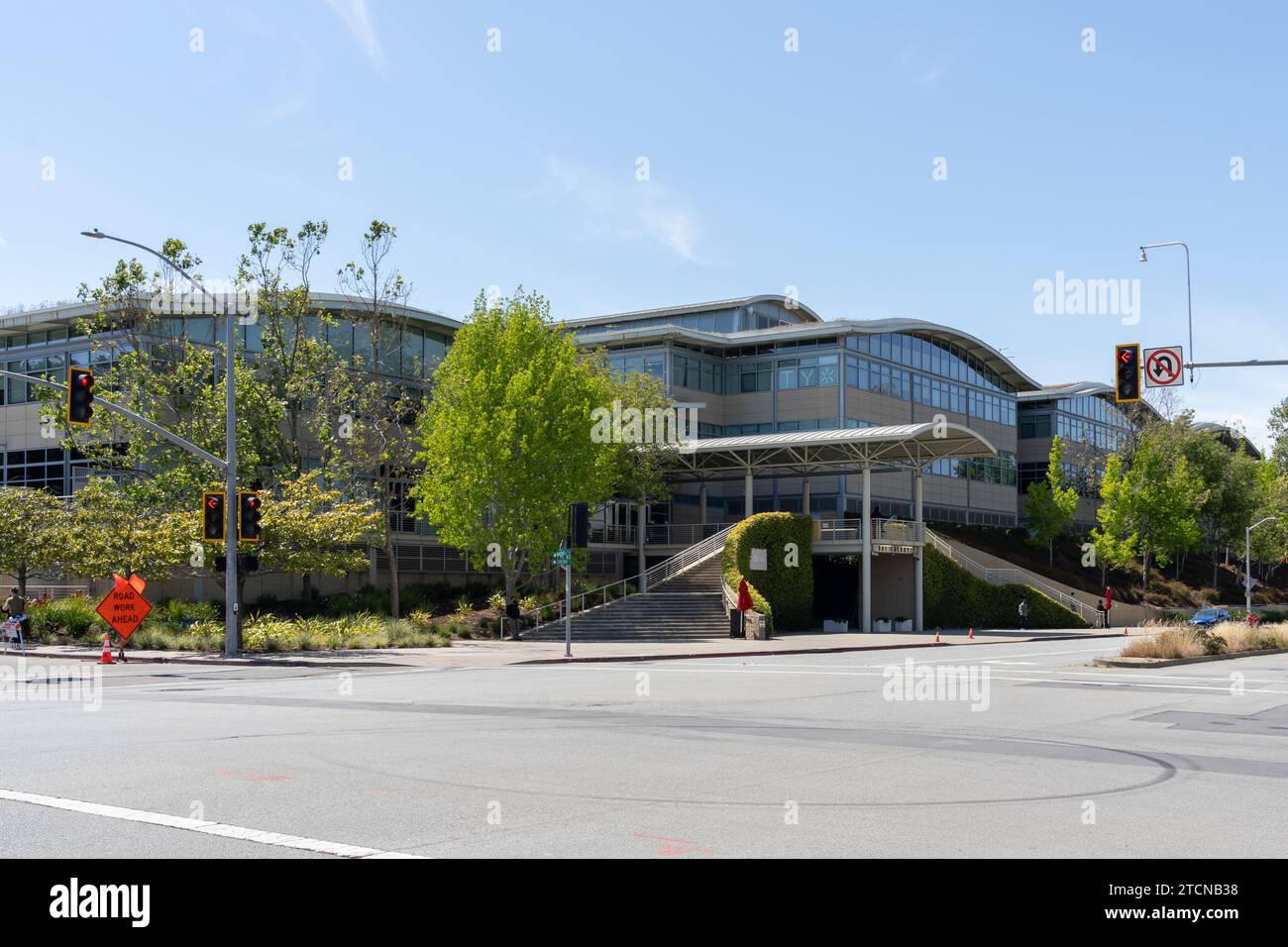 Youtube headquarters in San Bruno,  California, USA Stock Photo