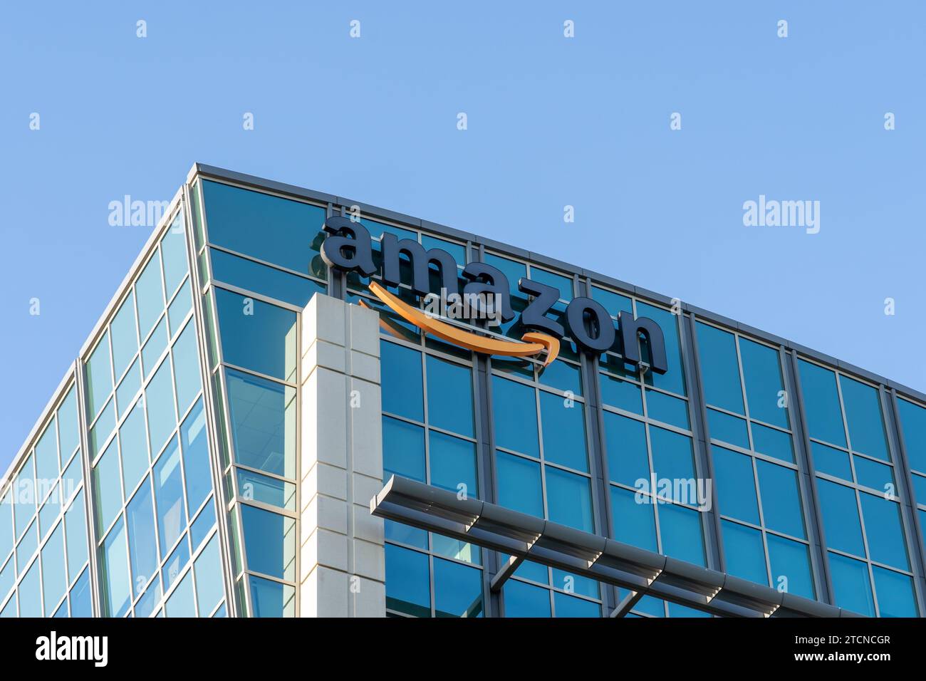 Amazon office building in Sunnyvale, California, USA Stock Photo