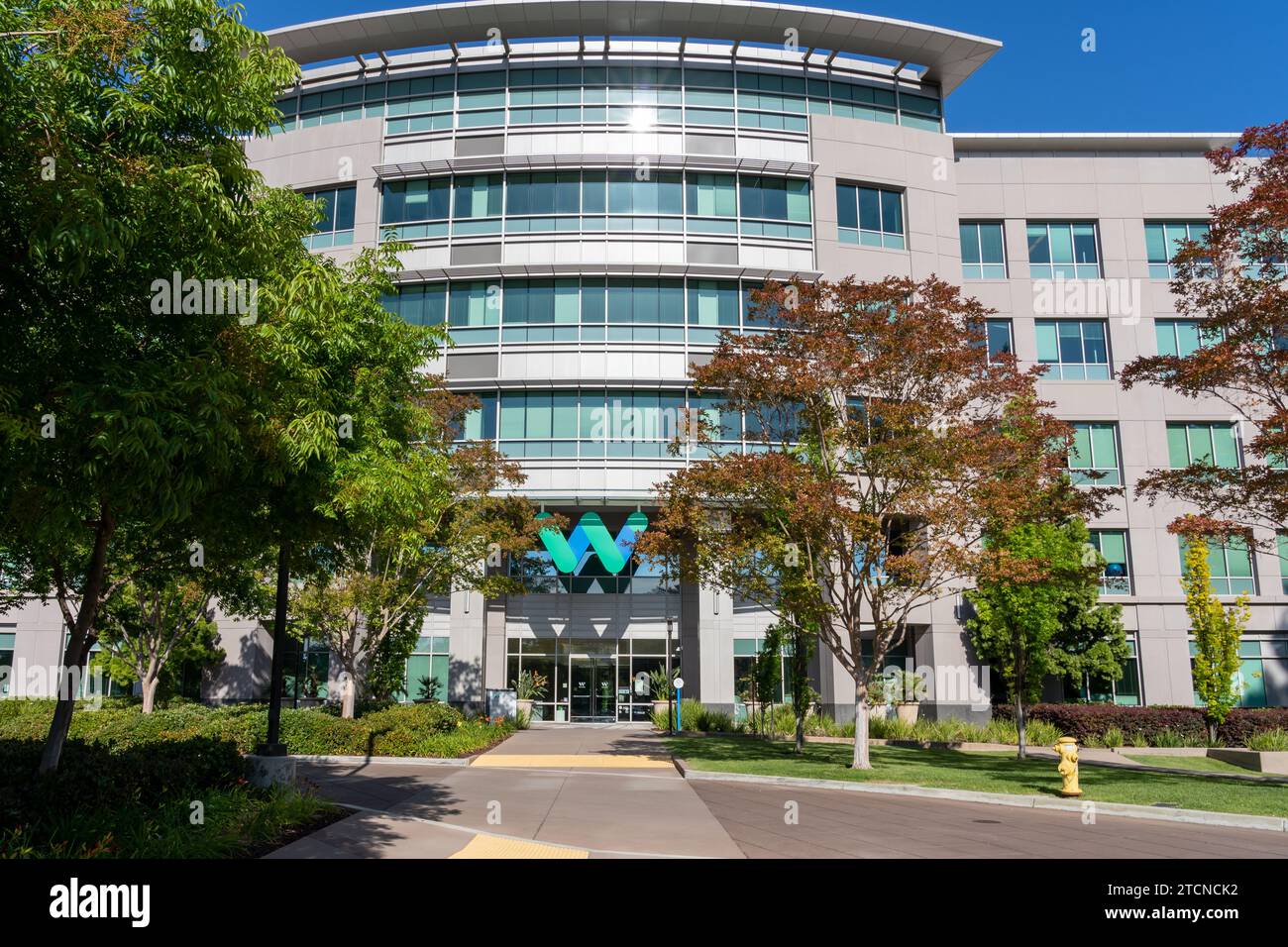 Waymo office building in Mountain View, California, USA Stock Photo