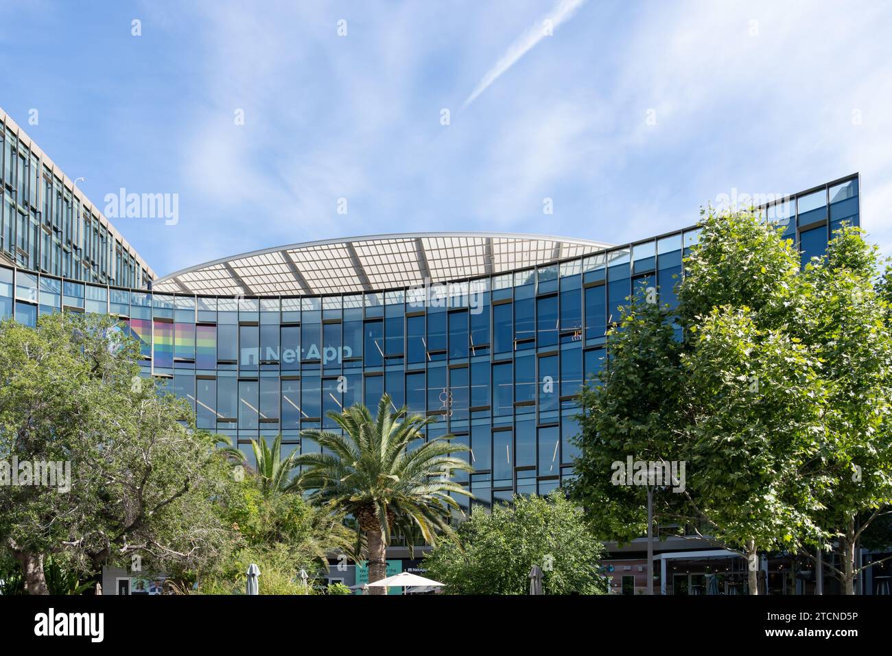 NetApp headquarters in San Jose, California, USA Stock Photo