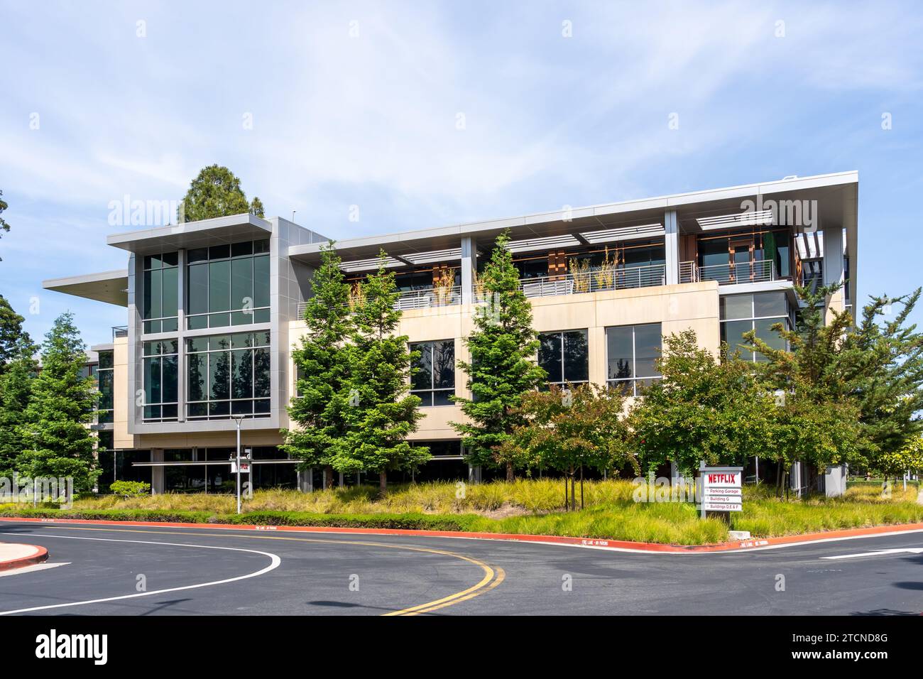 Netflix headquarters in Los Gatos, California, USA Stock Photo Alamy