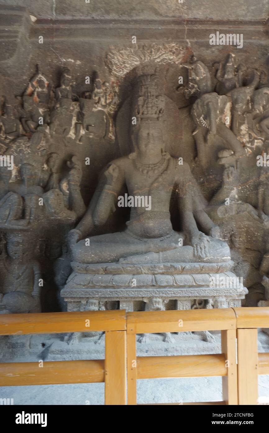 Ajanta Caves and Ellora Caves Stock