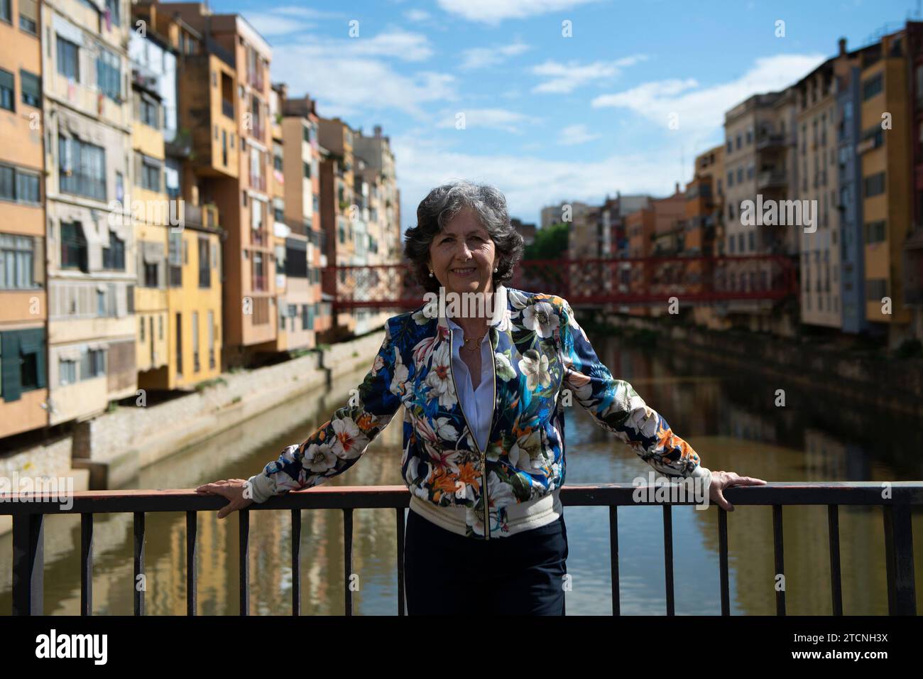 Barcelona, 06/17/2020. Interview with Elda Mata, president of the Catalan Civil Society (Scc) in Gerona. Photo: Inés Baucells. Archdc. Credit: Album / Archivo ABC / Inés Baucells Stock Photo