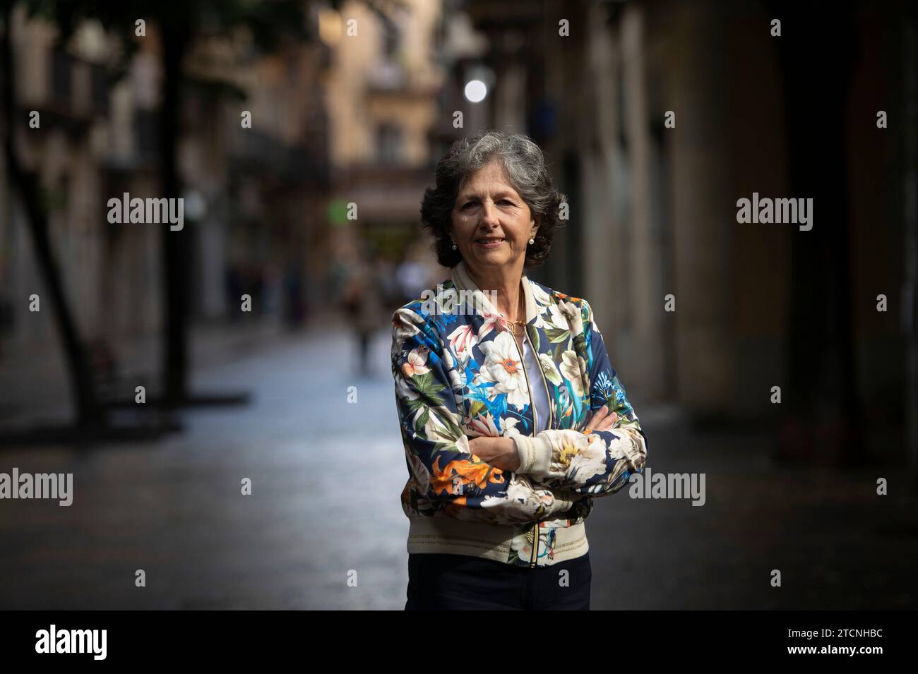 Barcelona, 06/17/2020. Interview with Elda Mata, president of the Catalan Civil Society (Scc) in Gerona. Photo: Inés Baucells. Archdc. Credit: Album / Archivo ABC / Inés Baucells Stock Photo