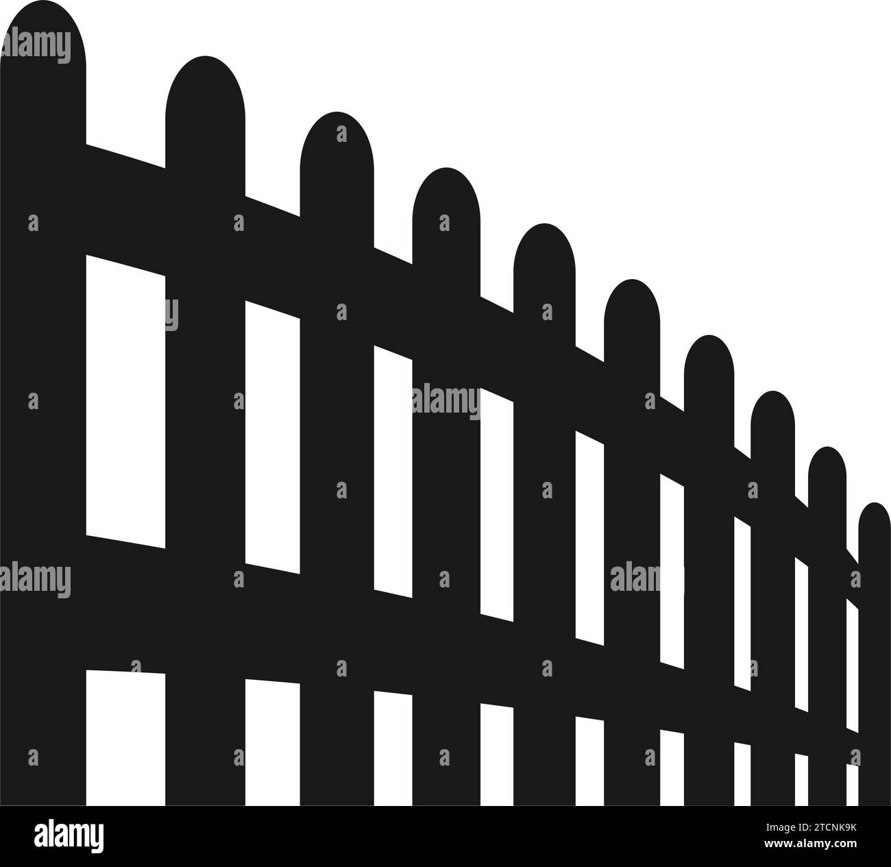 fence icon vector illustration design Stock Vector