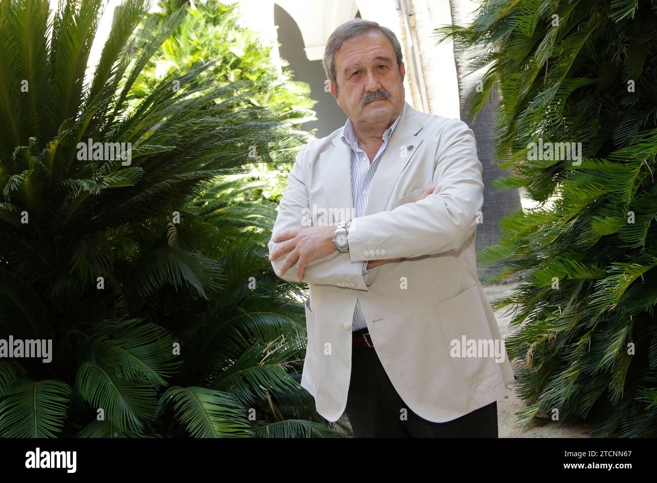 11/04/2014. Seville, 08/13/2020. José Maria de Torres, general director of Public Health of the Junta de Andalucía, poses at the Palacio de San Telmo. Photo: Juan Flores ARCHSEV. Credit: Album / Archivo ABC / Juan Flores Stock Photo