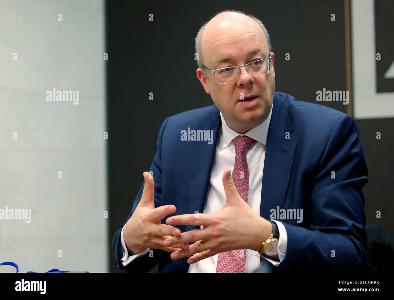 Madrid, 02/18/2020. Interview with Christina Nolting, Cio of Wealth Management at Deutsche Bank