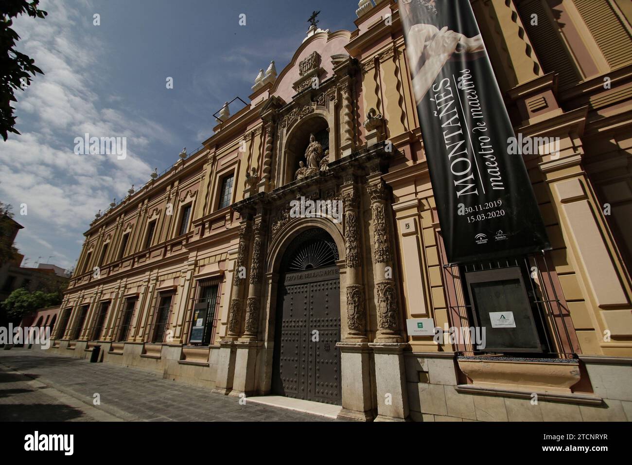 Seville, 04/18/2020. Report on monuments of Seville. In the image, the Museum of Fine Arts. Photo: Juan Flores ARCHSEV. Credit: Album / Archivo ABC / Juan Flores Stock Photo