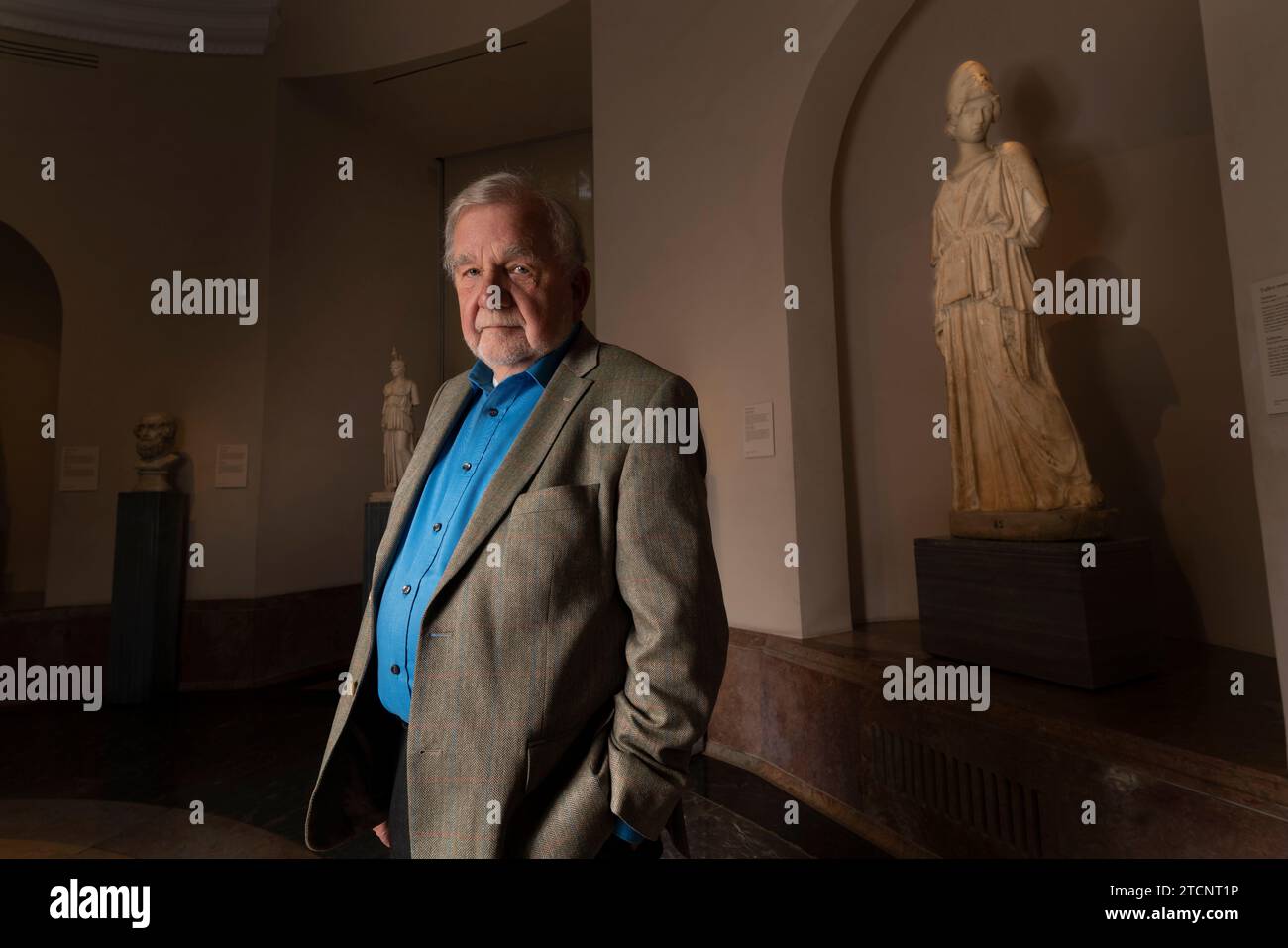 Madrid, 10/24/2022. Interview with Rüdiger Safranski at the Prado Museum. Photo: Matías Nieto. Archdc. Credit: Album / Archivo ABC / Matías Nieto Koenig Stock Photo