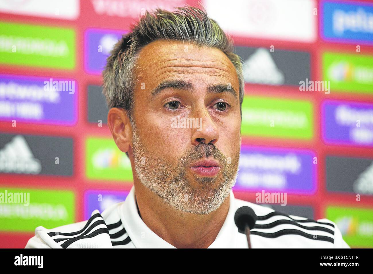 Madrid, 09/01/2022. Press conference by Vilda, coach of the Women