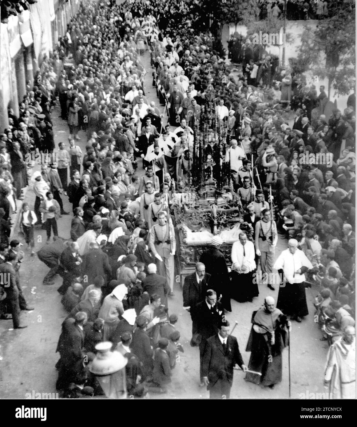 09/30/1926. Toledo. Religious Solemnity. The Eucharistic Procession, as