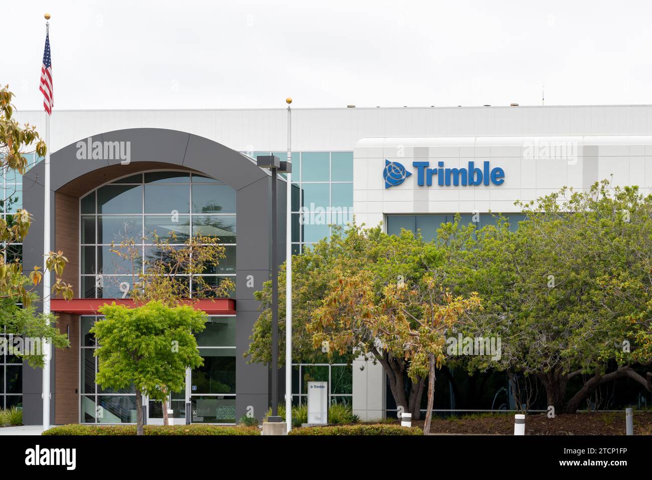 Trimble office in Sunnyvale, California, USA Stock Photo Alamy