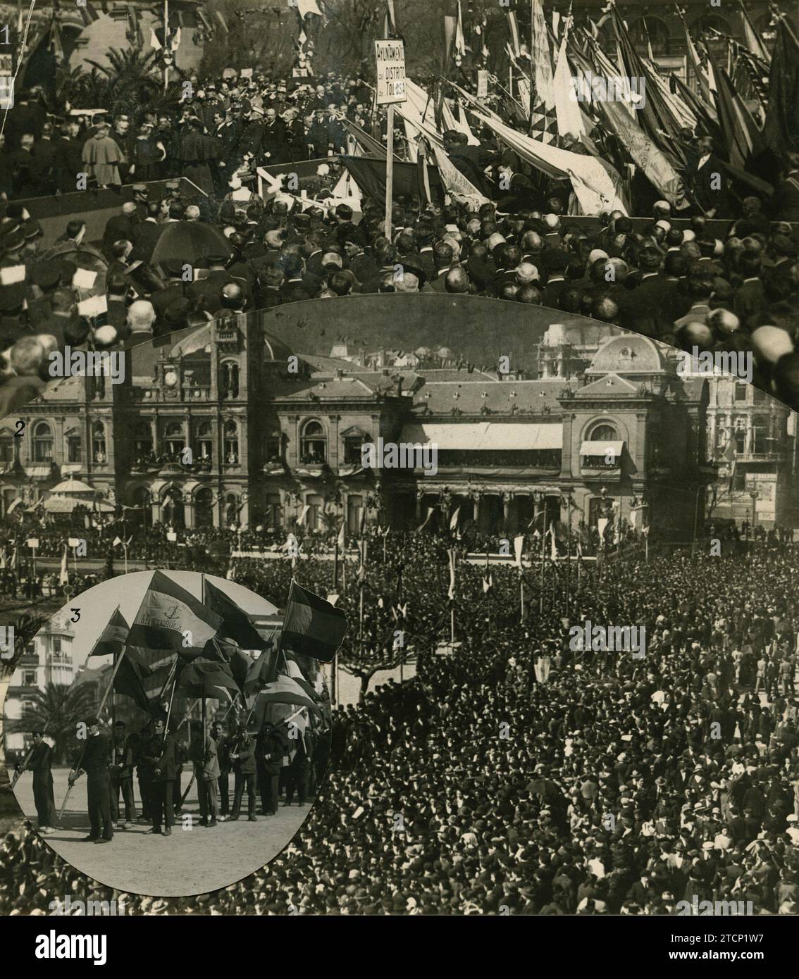 San Sebastián, March 17, 1924 Guipúzcoa Day. 1. The greeting of the