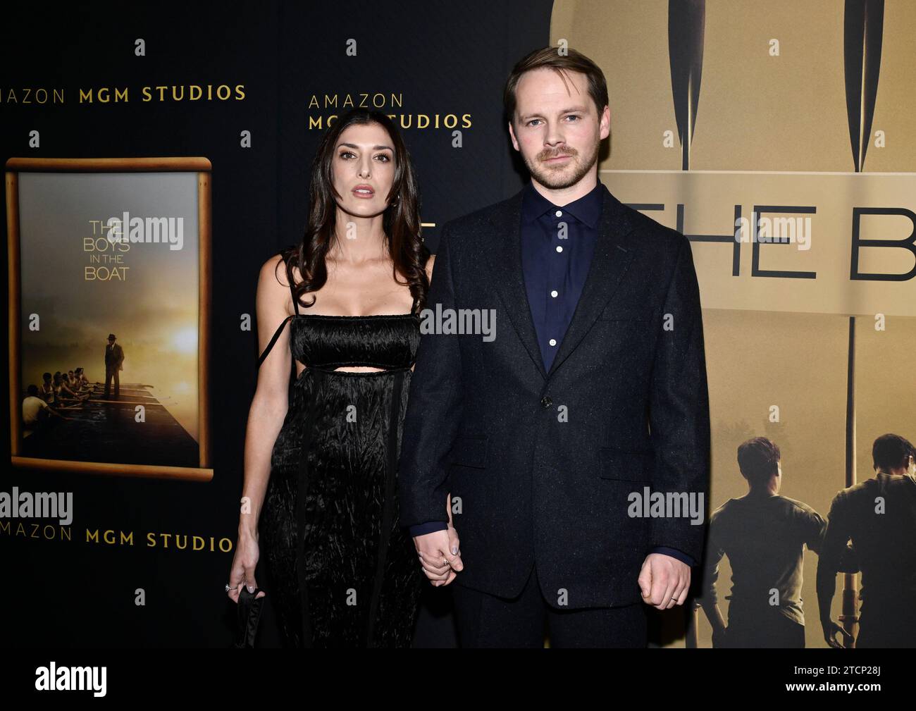 Sam Strike Sam Strike, right, and wife Joanna attend a special screening of