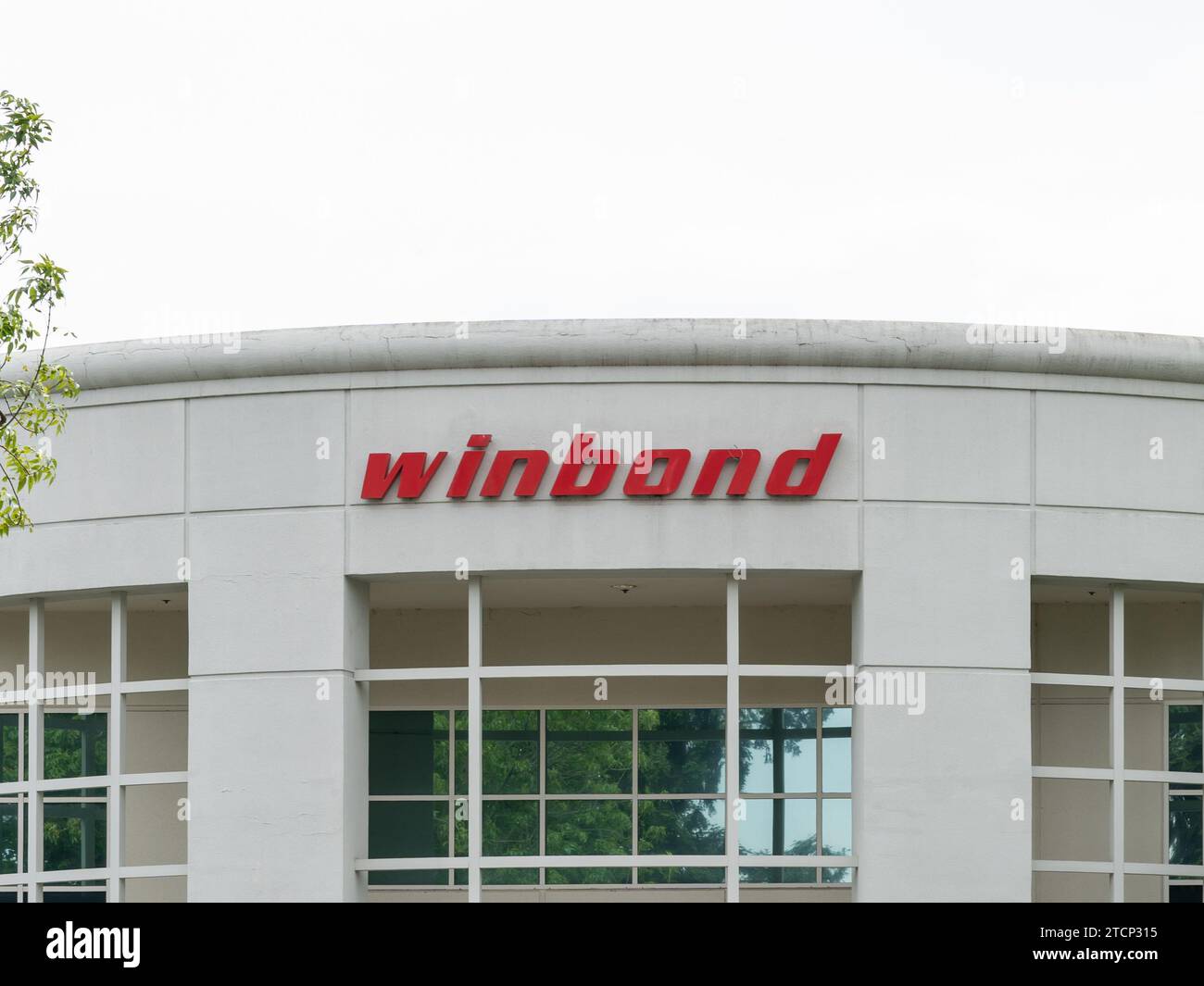 Winbond office building in San Jose, California, USA Stock Photo