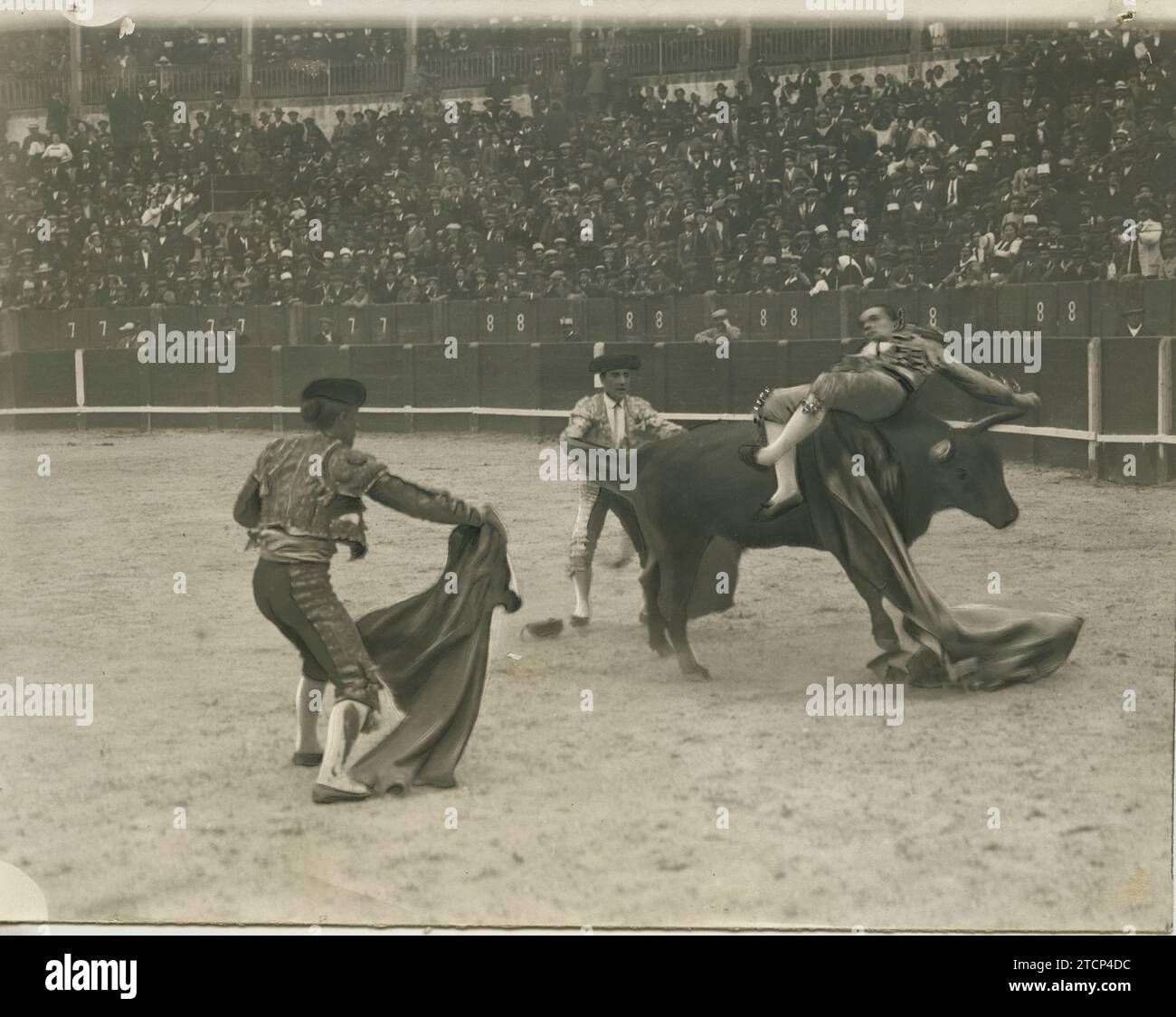 La Coruña, May 1912. Capture of Eusebio Fuentes. Credit: Album / Archivo ABC / González Stock Photo