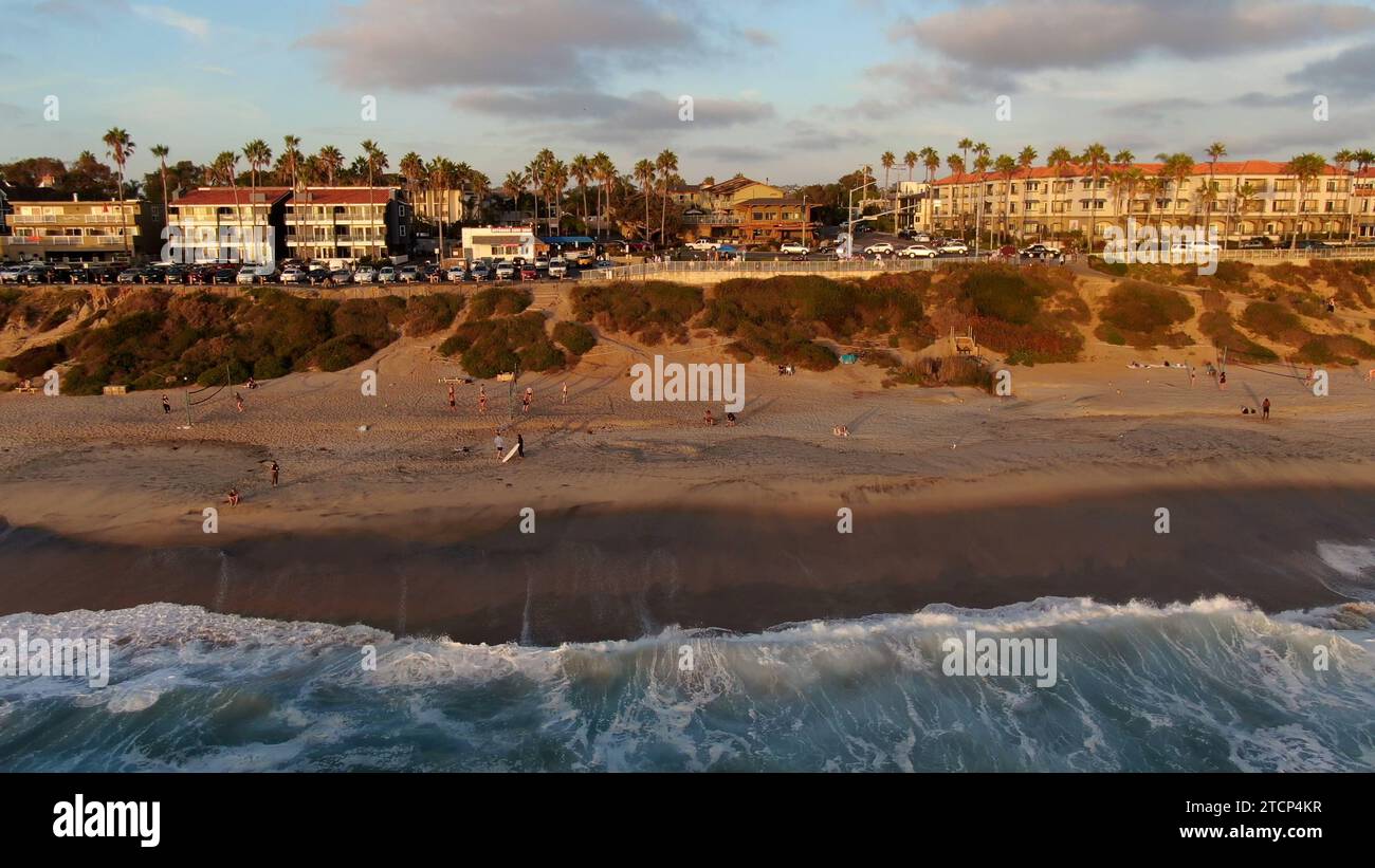 stock drone images of oceanside and carlsbad california Stock Photo Alamy