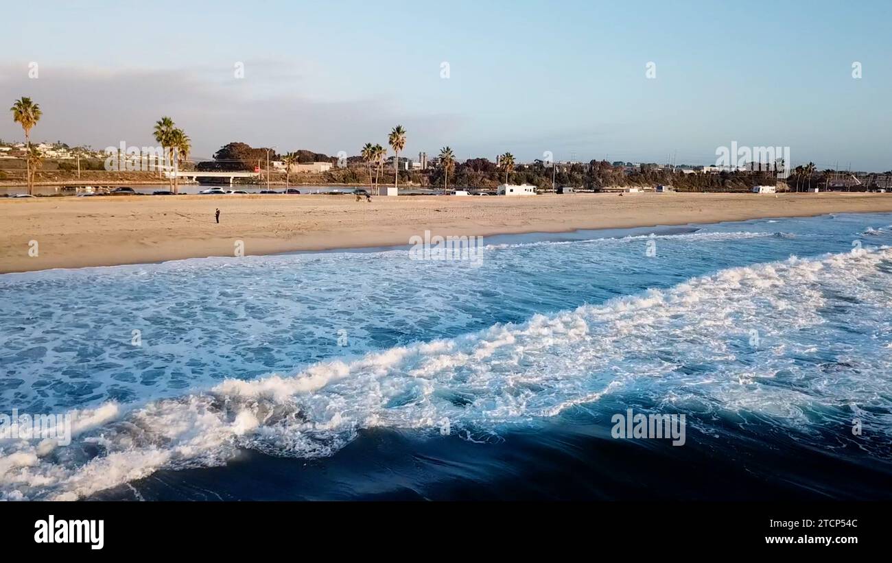 stock drone images of oceanside and carlsbad california Stock Photo Alamy