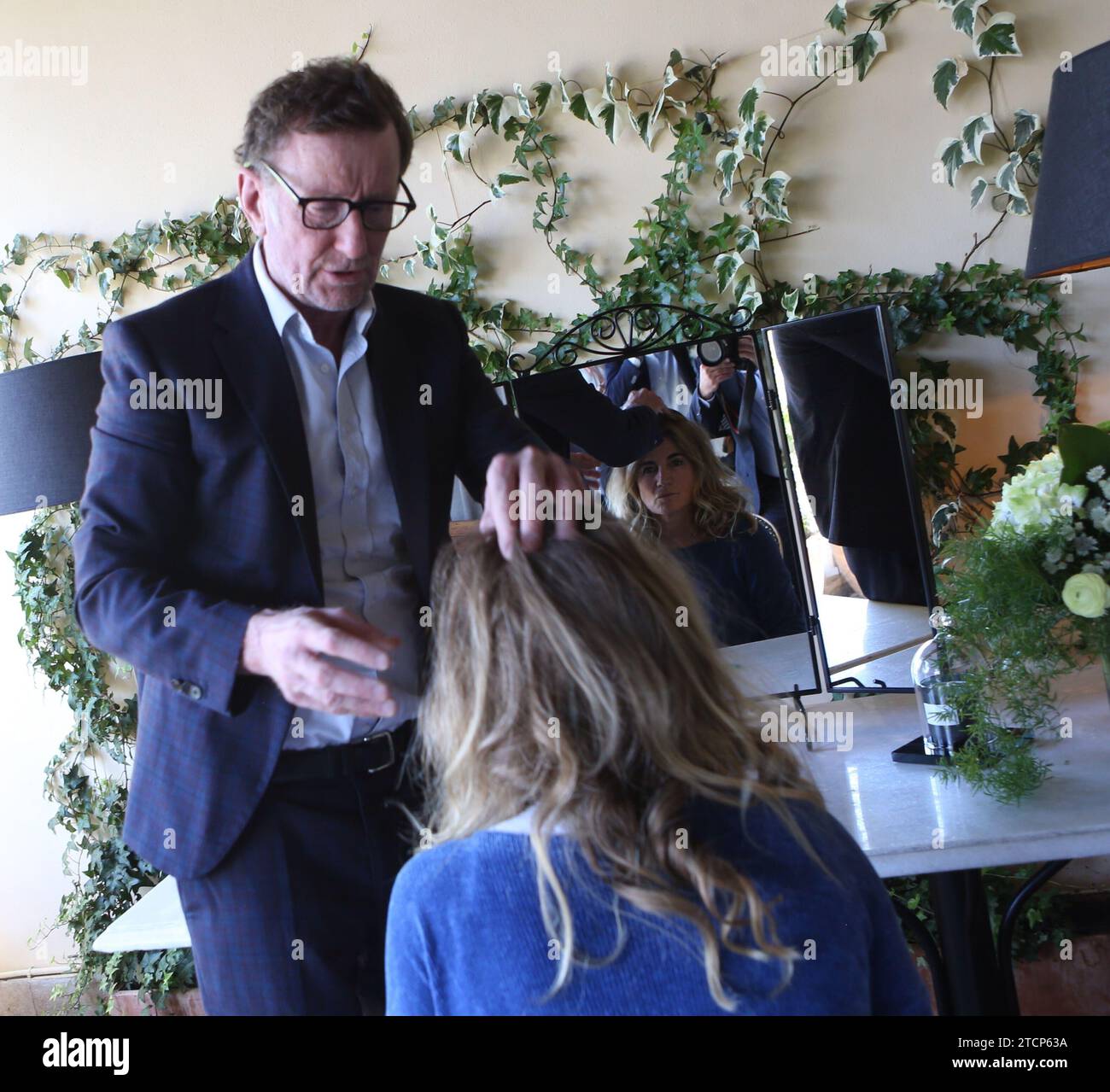 Madrid, 05/19/2016. Interview with David Mallet, Australian hairdresser