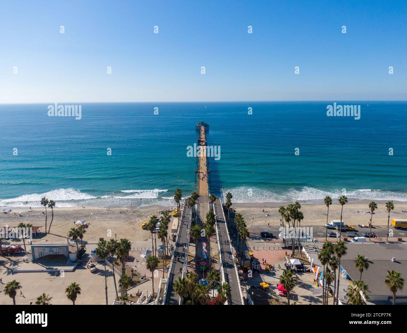 stock drone images of oceanside and carlsbad california Stock Photo Alamy