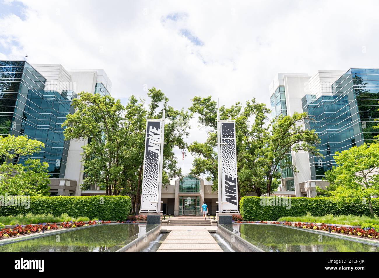 Nike headquarters in Portland, Oregon, USA Stock Photo - Alamy