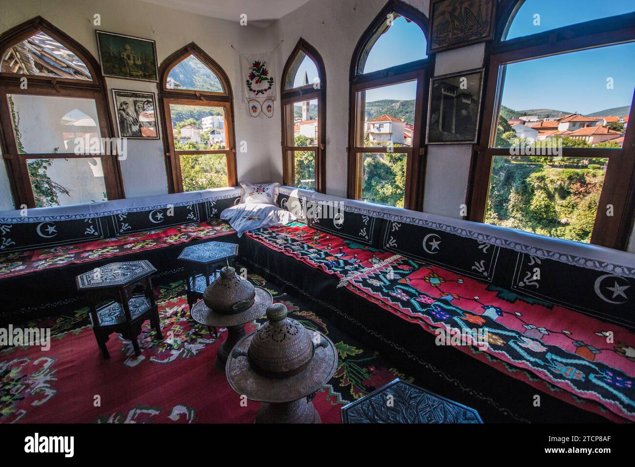 The Ottoman Biscevic house in Mostar, Bosnia Stock Photo Alamy