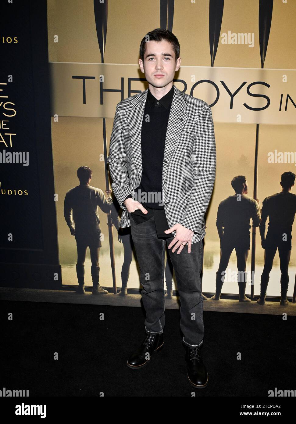 Luke Slattery attends a special screening of 