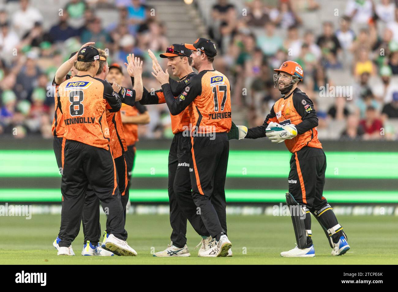 Melbourne australia 13th dec 2023 perth scorchers players
