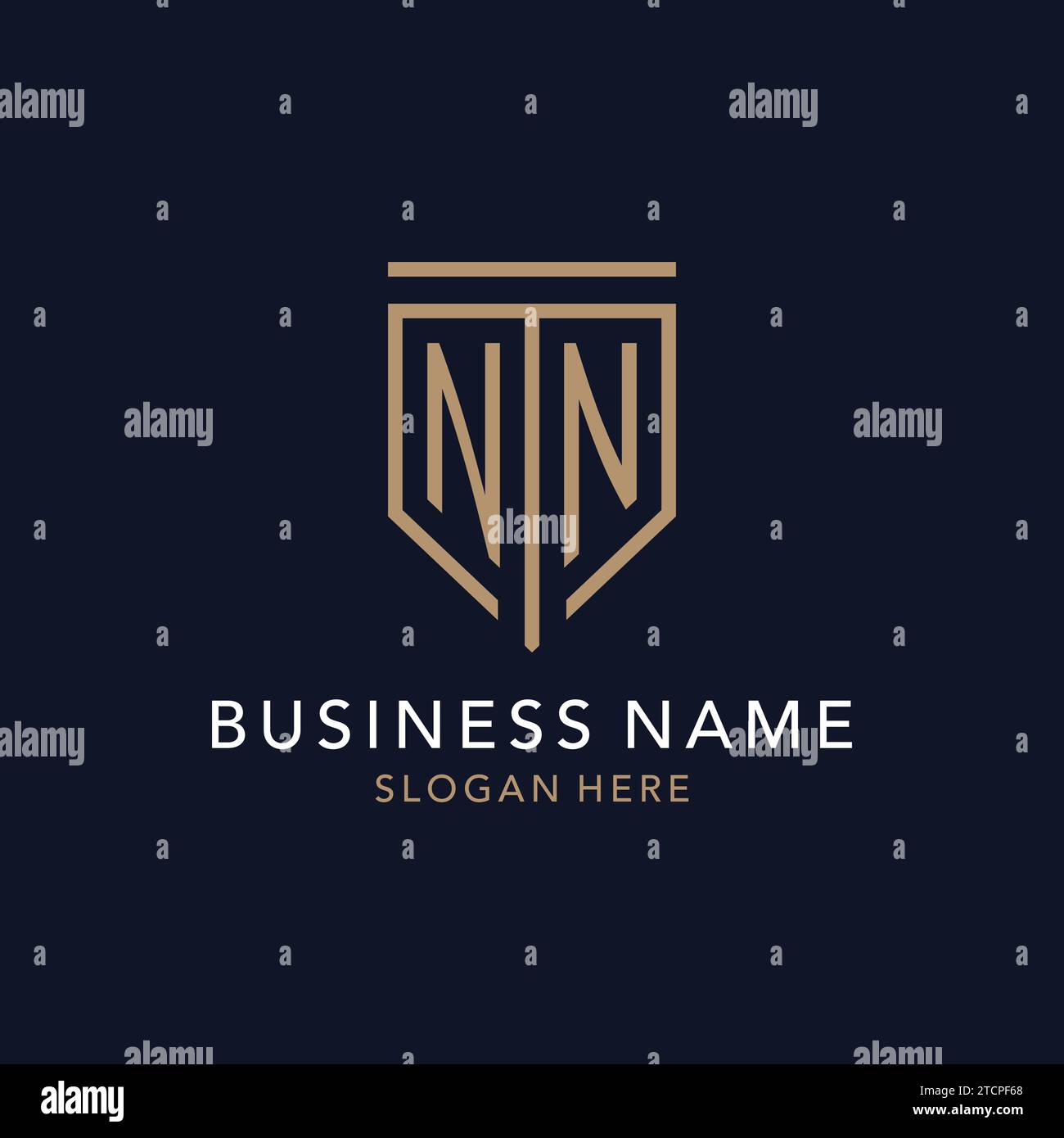 nn-initial-logo-monogram-with-simple-luxury-shield-icon-design