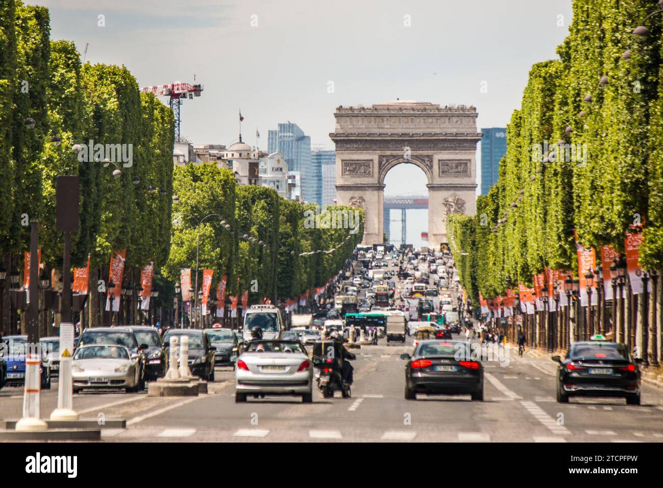 Paris 2024 arc de triomphe hires stock photography and images Alamy