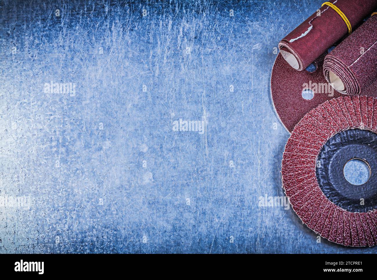 Abrasive flap disc Sanding disc Emery paper Rolls on metallic