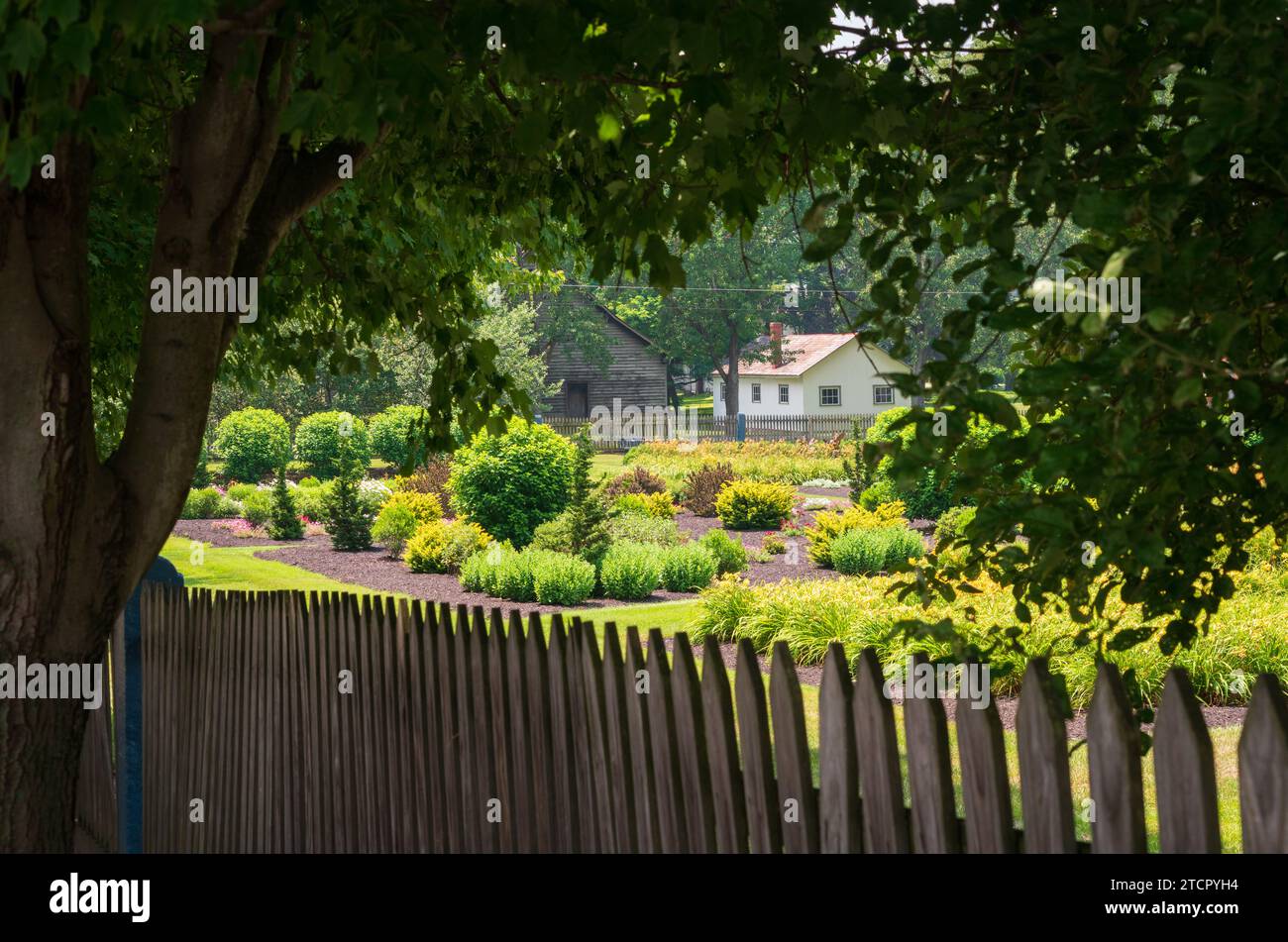 The Historic Zoar Village in Zoar Ohio USA Stock Photo Alamy