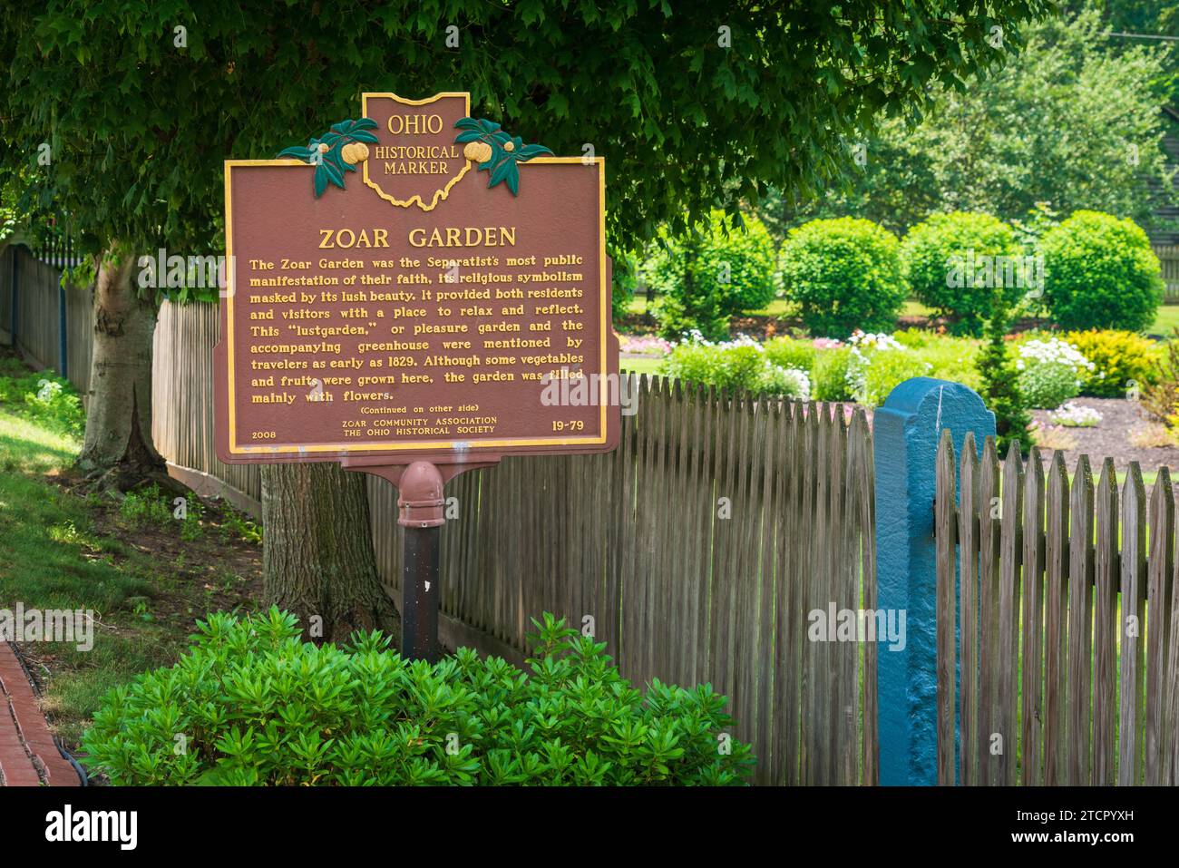 The Historic Zoar Village in Zoar Ohio USA Stock Photo Alamy