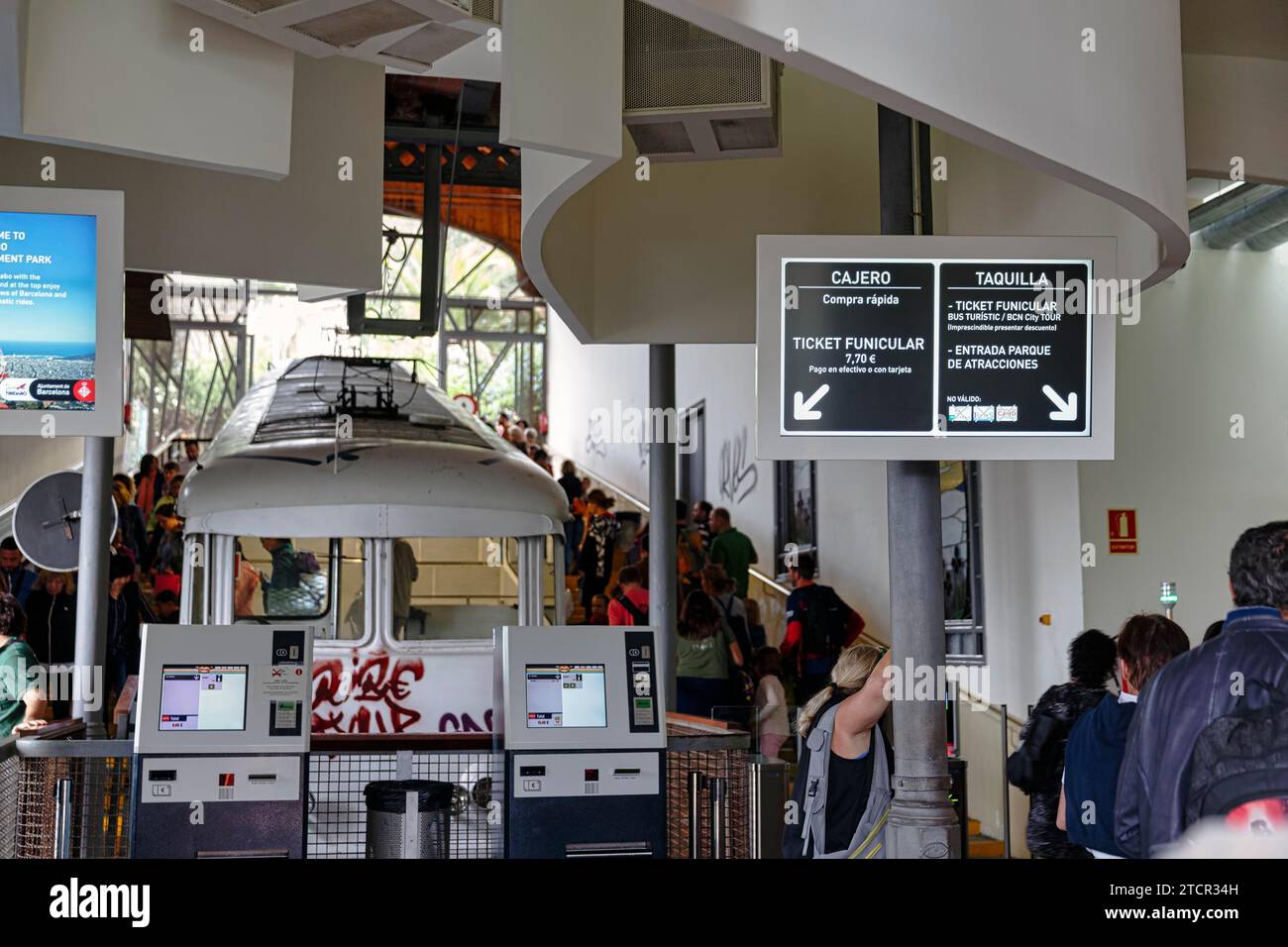 Tibidabo station hi-res stock photography and images - Alamy