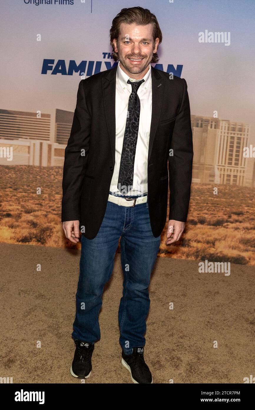 Las Vegas, USA. 13th Dec, 2023. Ryan Homchick attends the world ...