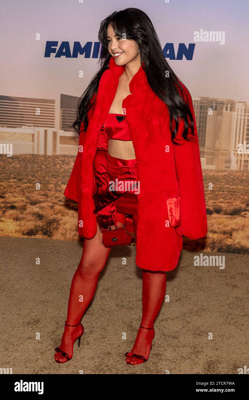 Las Vegas, USA. 13th Dec, 2023. Rachel Hofstetter attends the world