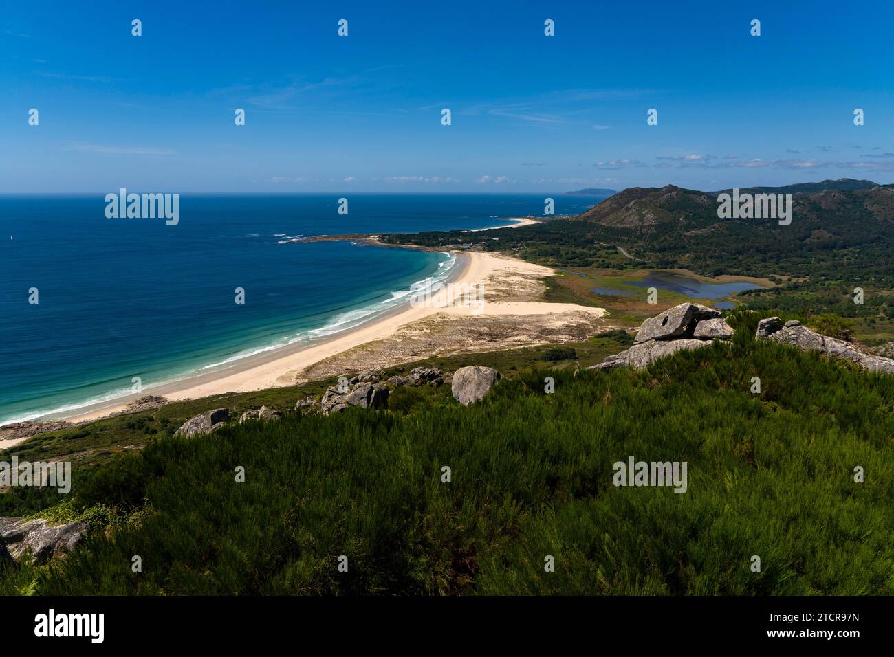 Praia de Louro, Muros, Galicia, Spain Stock Photo Alamy